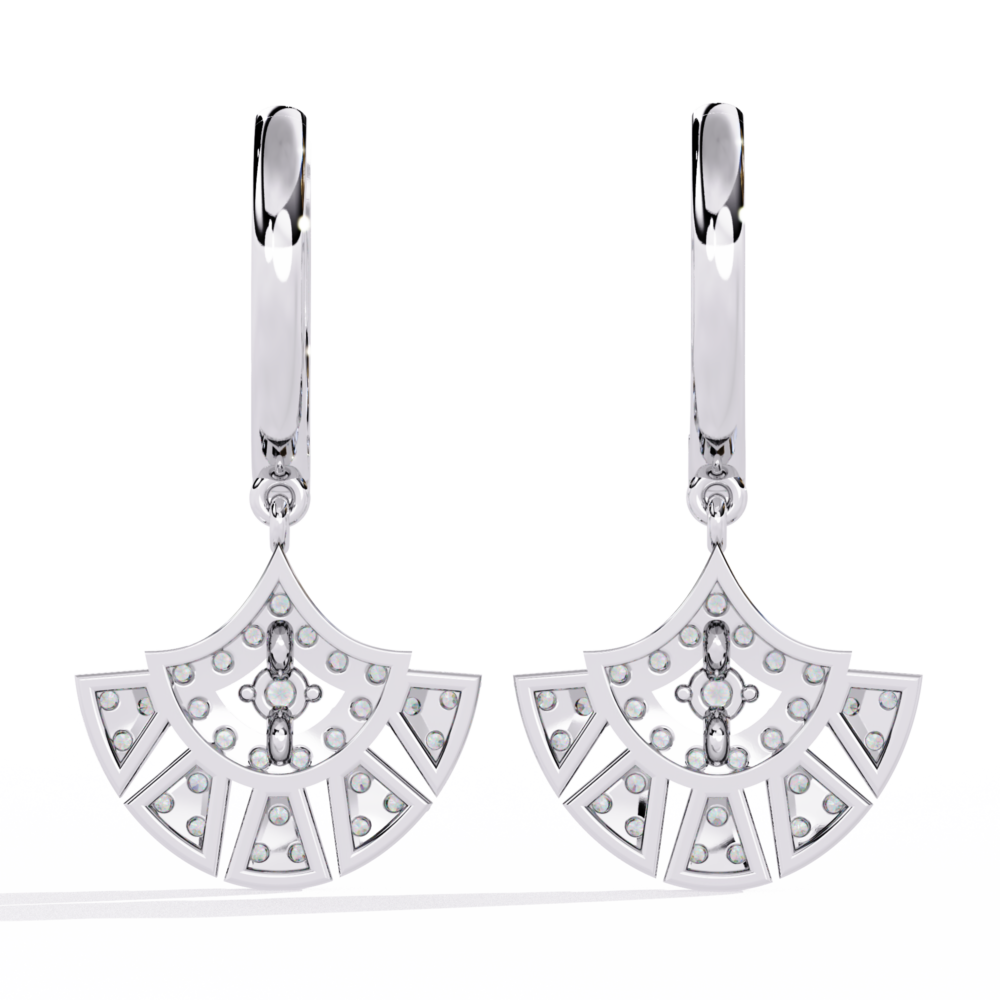 Luciana Round EARRING - Image 3