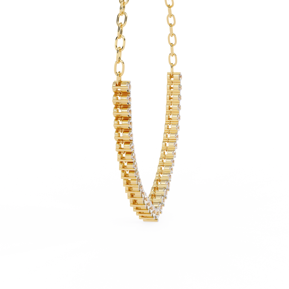 Evelyn Grace Round Oval NECKLACE - Image 5