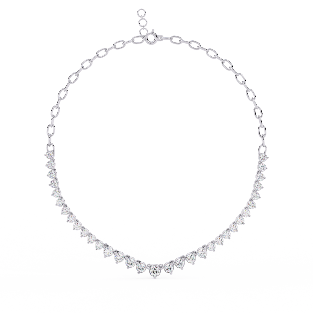 Evelyn Grace Round Oval NECKLACE - Image 7