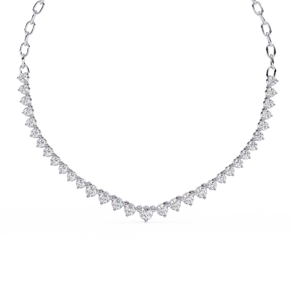 Evelyn Grace Round Oval NECKLACE - Image 8