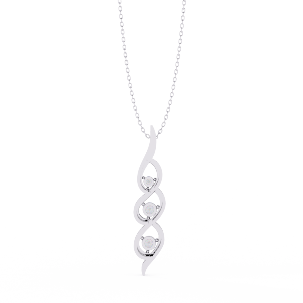 Pandora Pear Round NECKLACE - Image 3