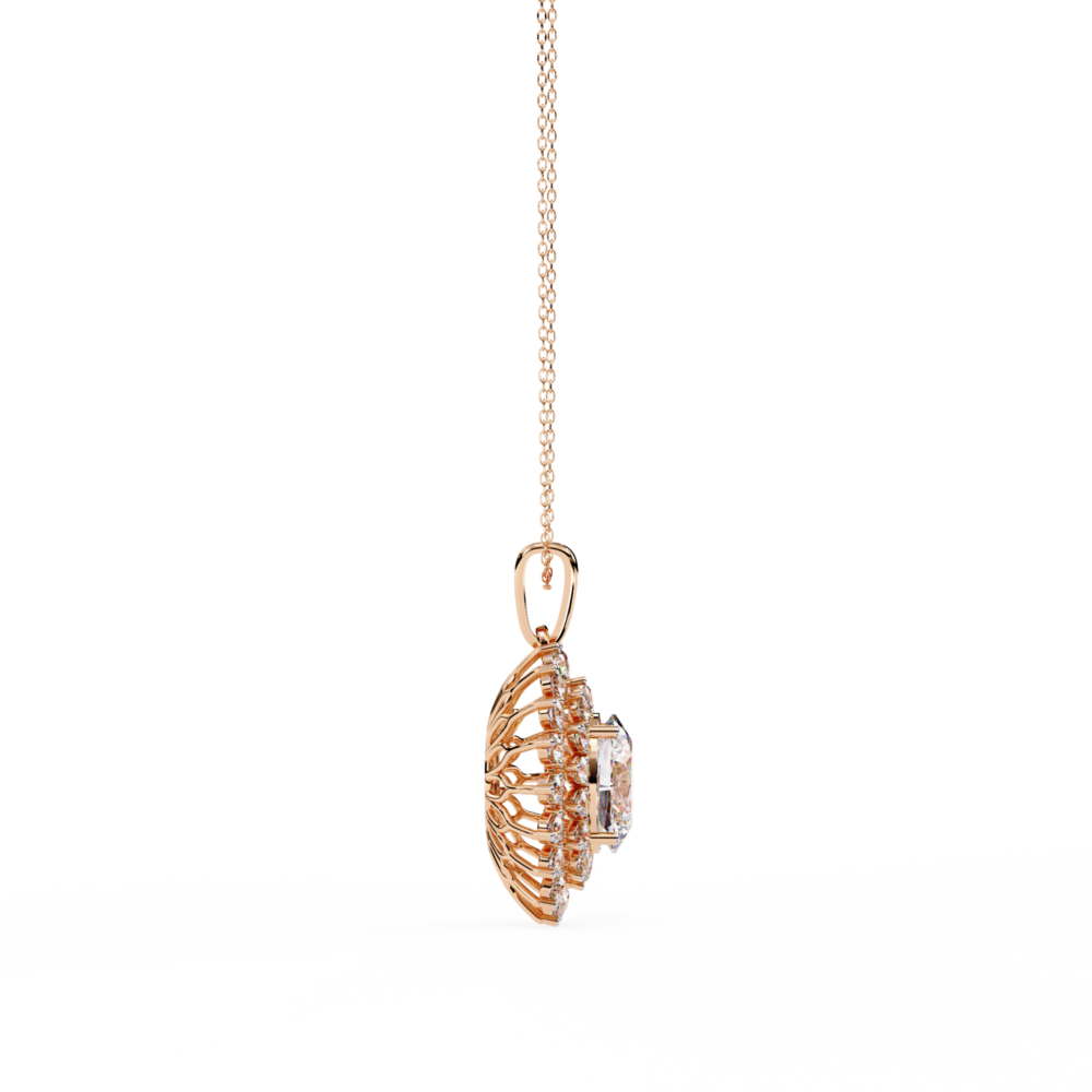 Huanghe Lian Heart Round NECKLACE - Image 5