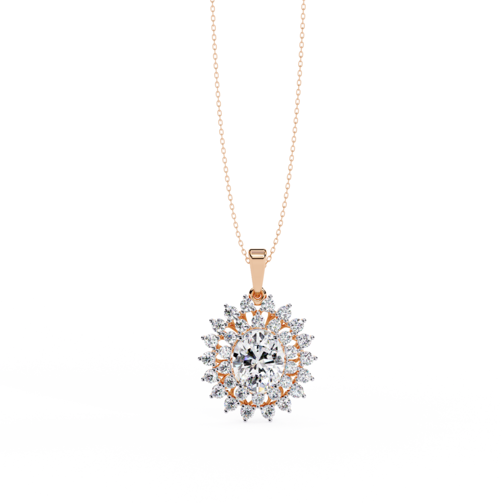 Huanghe Lian Heart Round NECKLACE - Image 6
