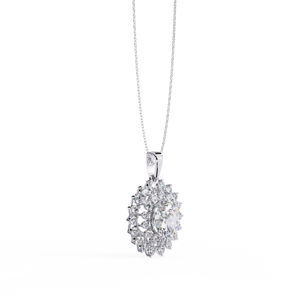 Huanghe Lian Heart Round NECKLACE - Image 8