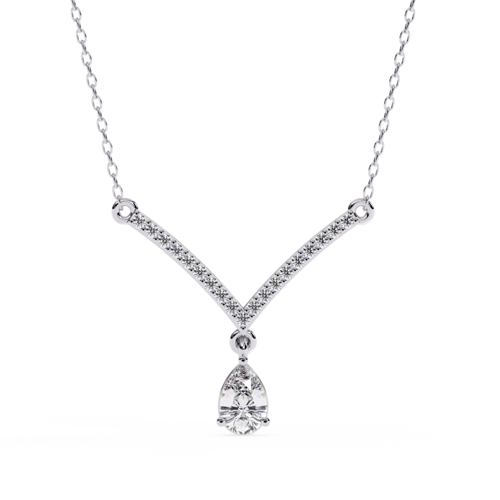 Vittoria Round Pear  NECKLACE - Image 6