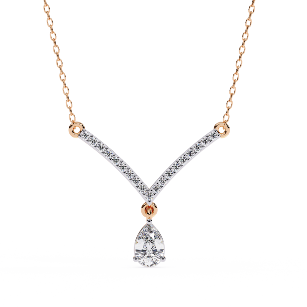 Vittoria Round Pear  NECKLACE - Image 7