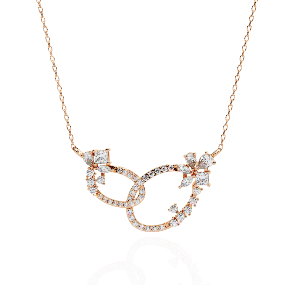 Chloe Aurora Marquise  Princess Round Pear Round  NECKLACE - Image 6