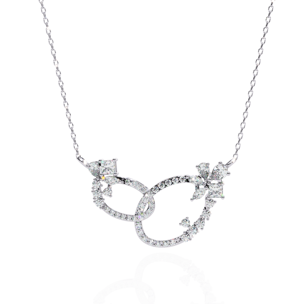 Chloe Aurora Marquise  Princess Round Pear Round  NECKLACE - Image 7