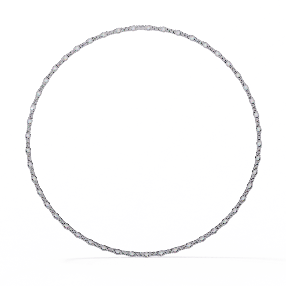 Nova Brilliance Oval Round NECKLACE - Image 6