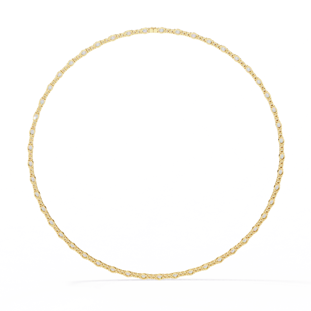Nova Brilliance Oval Round NECKLACE - Image 8