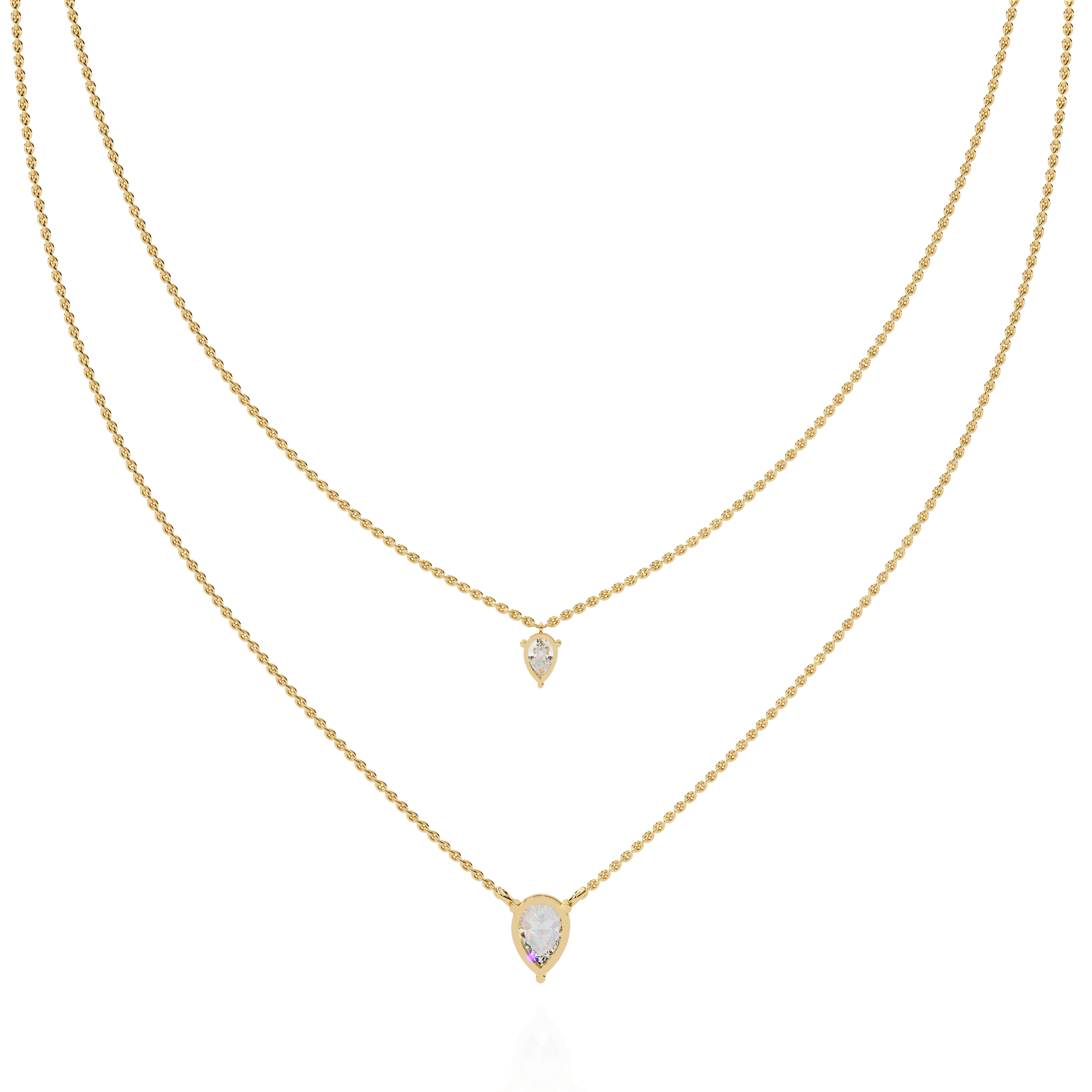 Athena Pear NECKLACE - Image 2