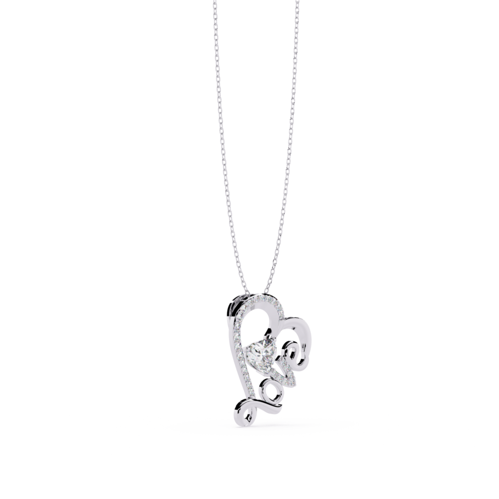 Bianca Heart Round PENDANT - Image 4
