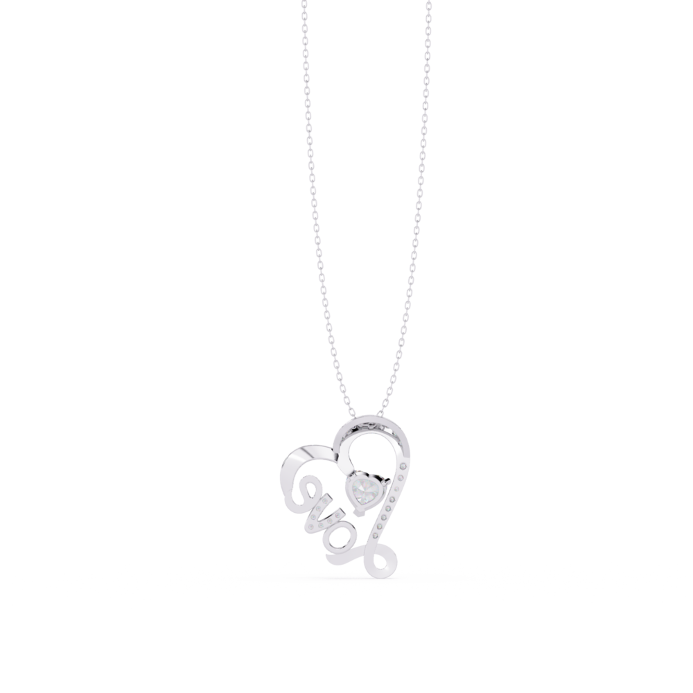 Bianca Heart Round PENDANT - Image 7