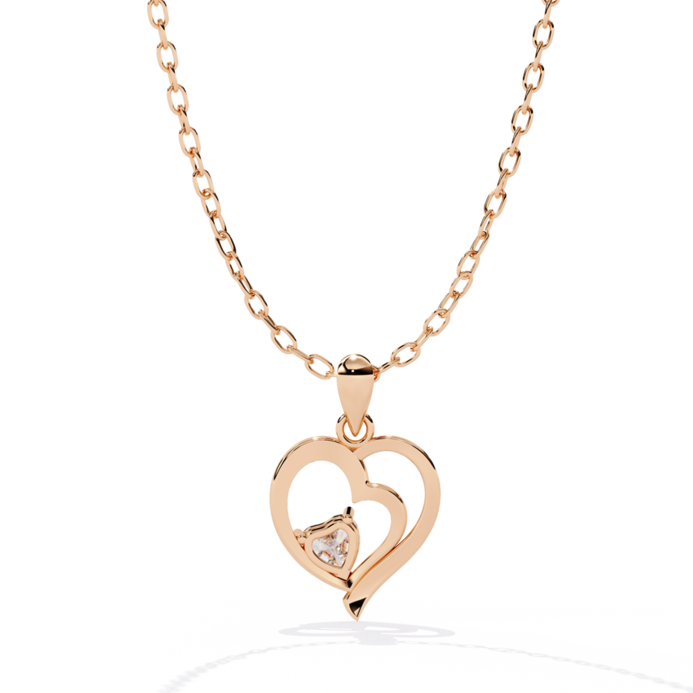 Evelyn Grace Heart PENDANT - Image 3