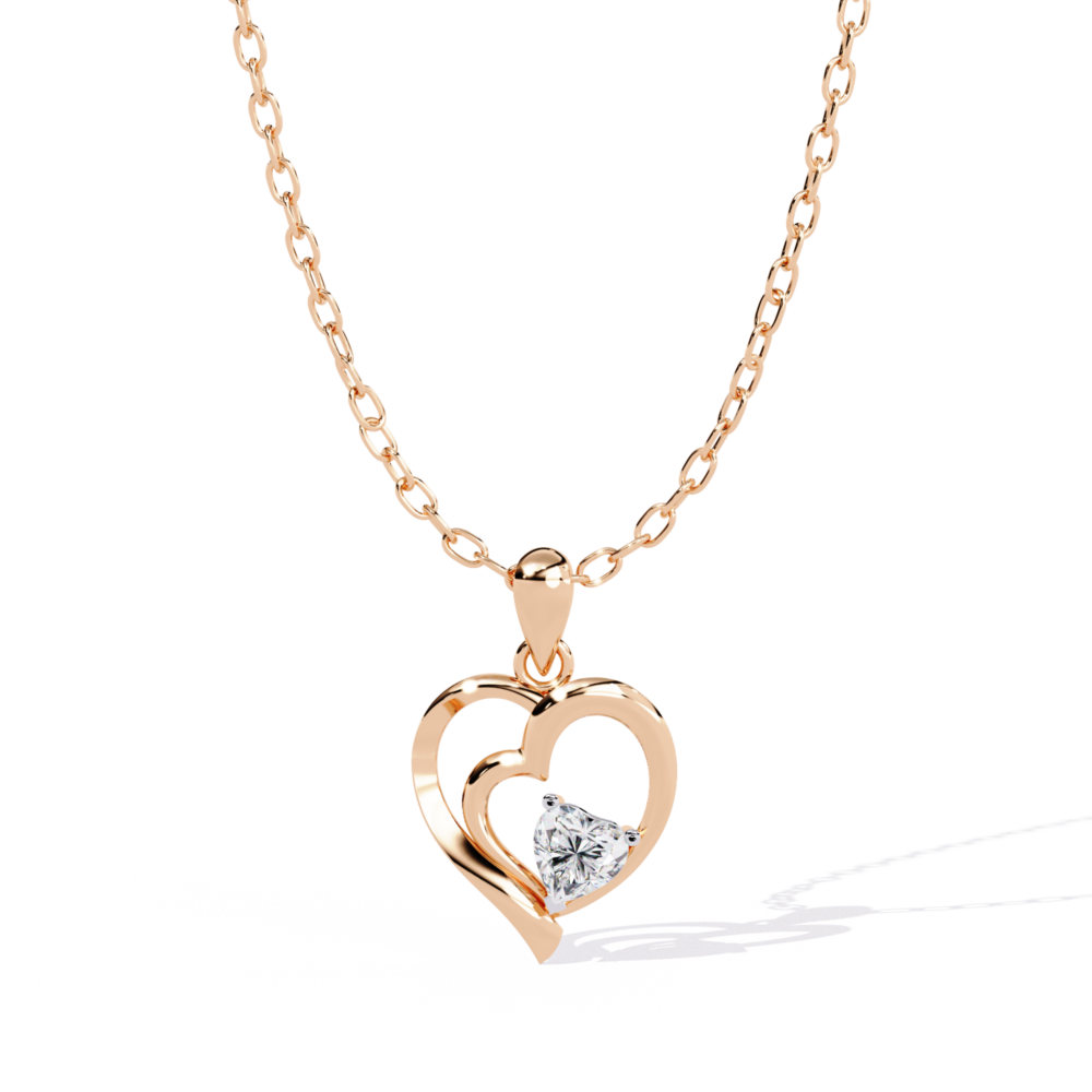 Evelyn Grace Heart PENDANT - Image 5