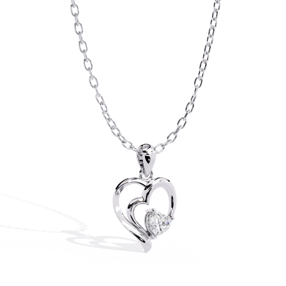 Evelyn Grace Heart PENDANT - Image 7