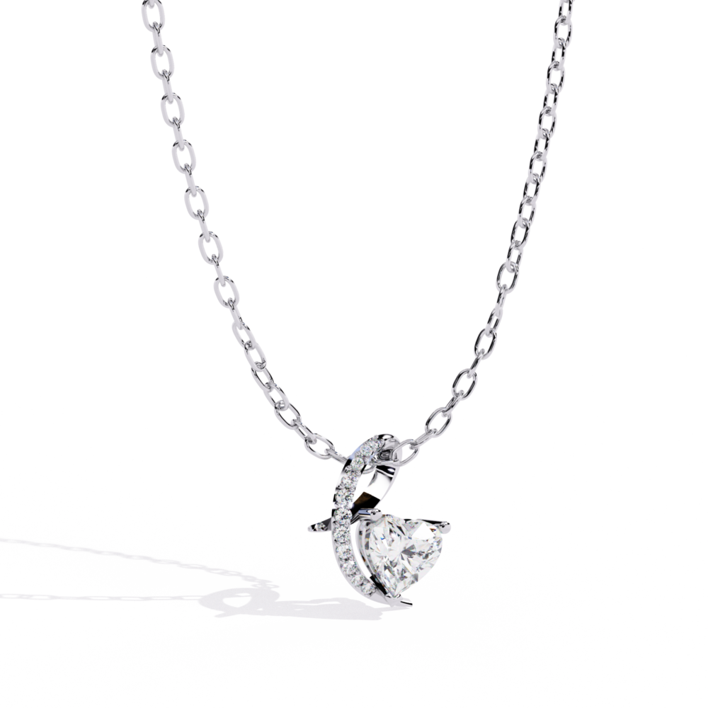 Zoe Heart Round PENDANT - Image 7