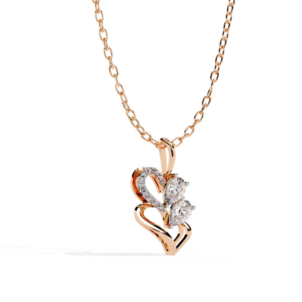 Chloe Aurora Round Pear PENDANT - Image 5