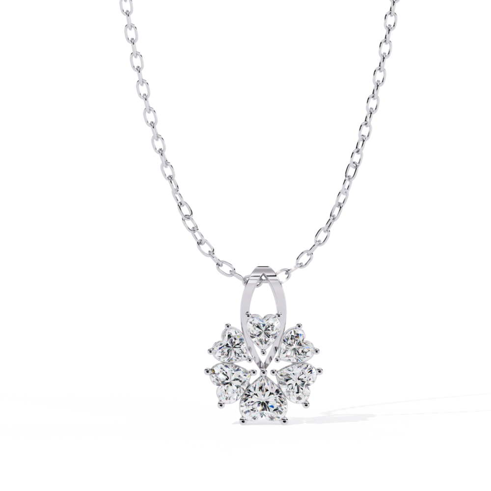Royal Halo Heart PENDANT - Image 4