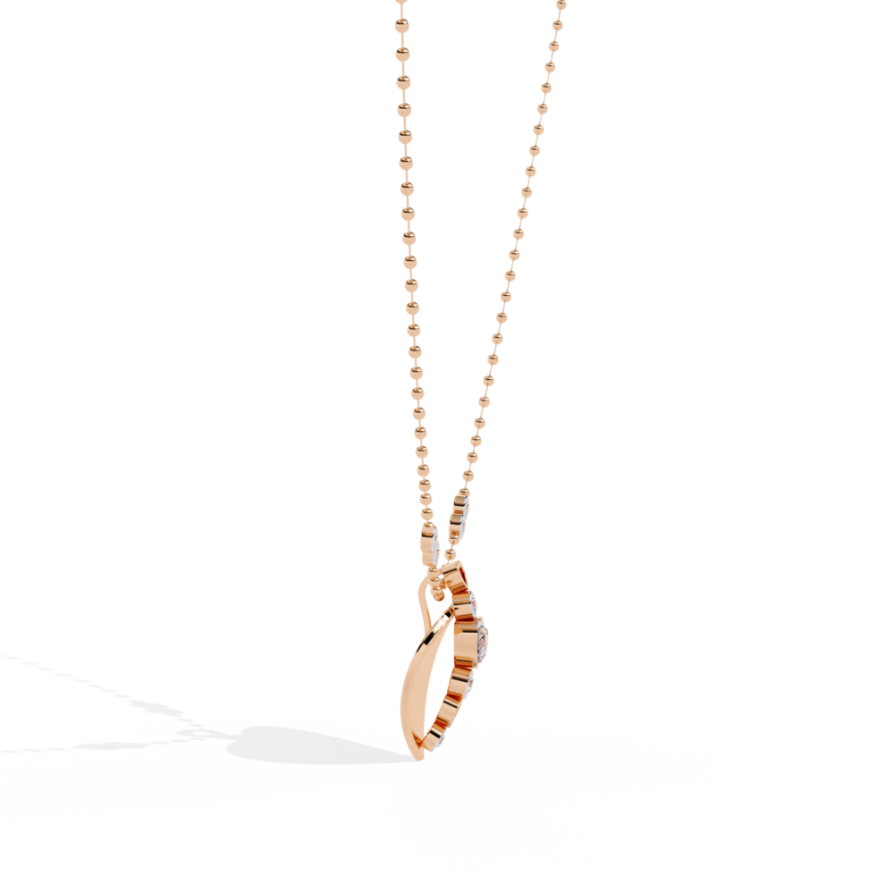Velvet Radiance Round Heart PENDANT - Image 5