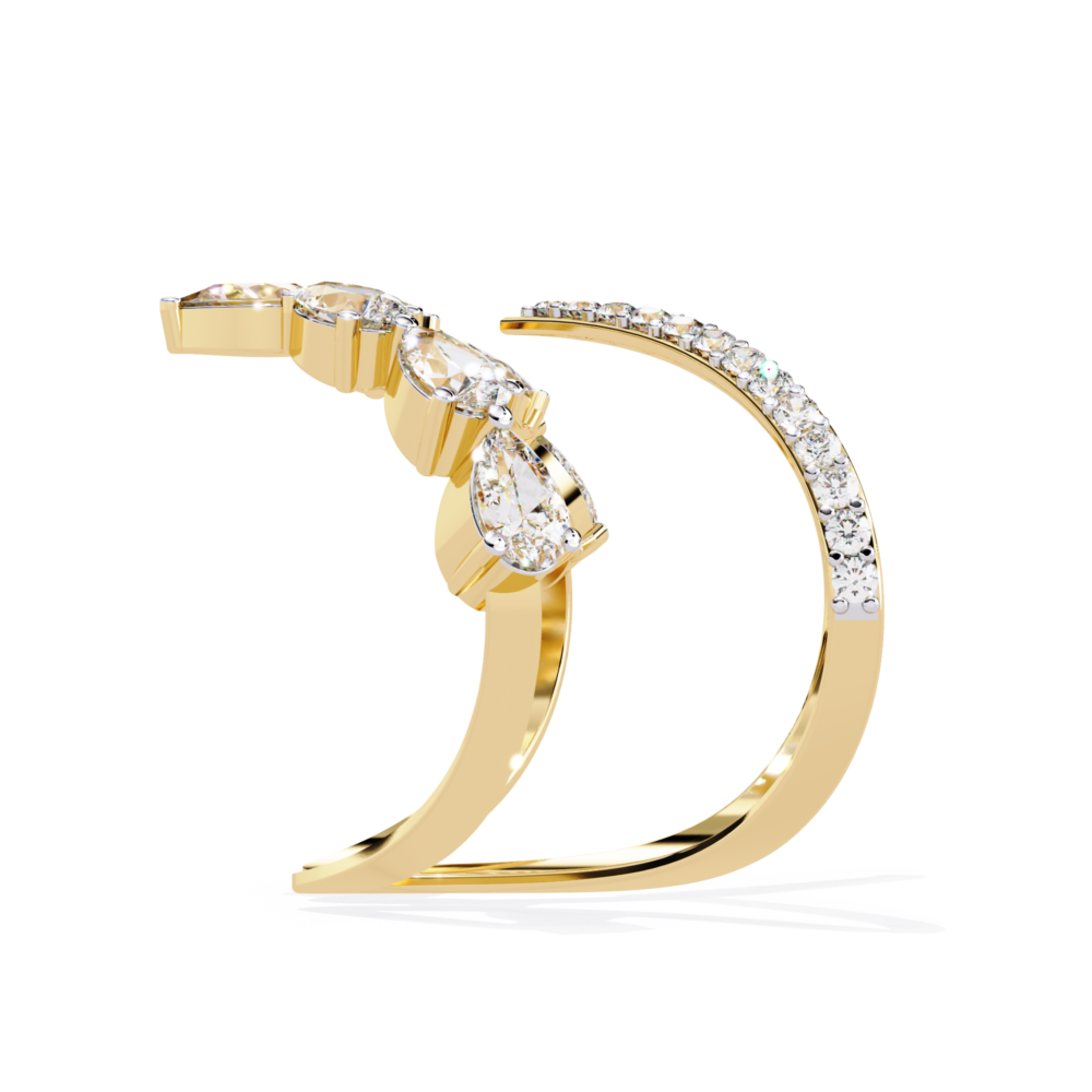 Giovanna Pear Round RINGS - Image 3