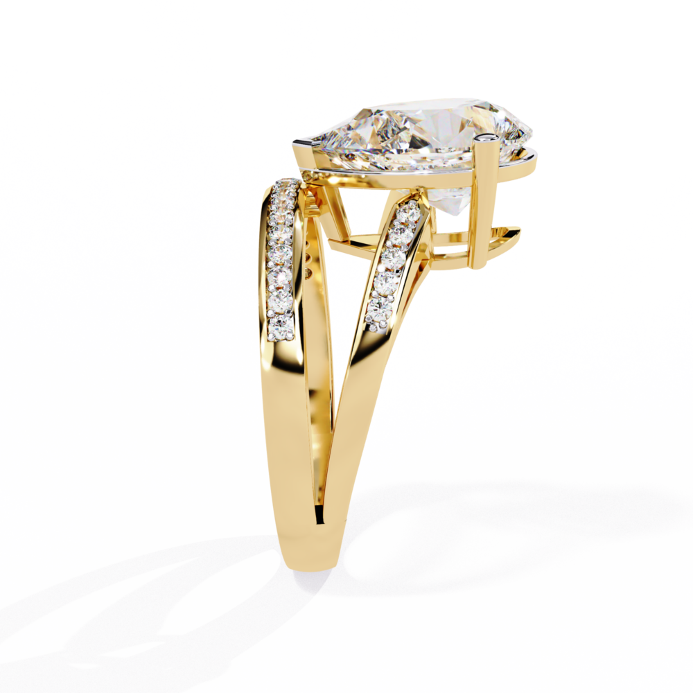 Savannah Radiance Pear Round RINGS - Image 8