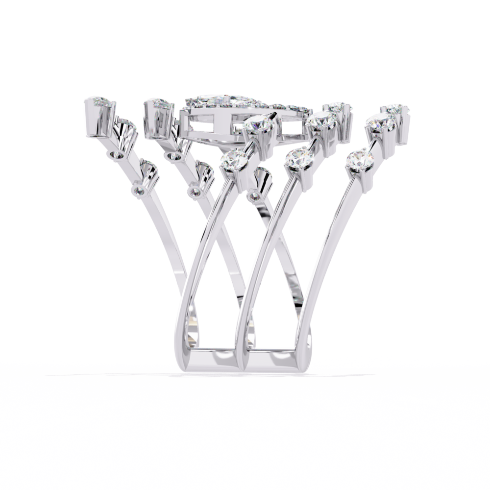 Linglong Pear Marquise Round RINGS - Image 4