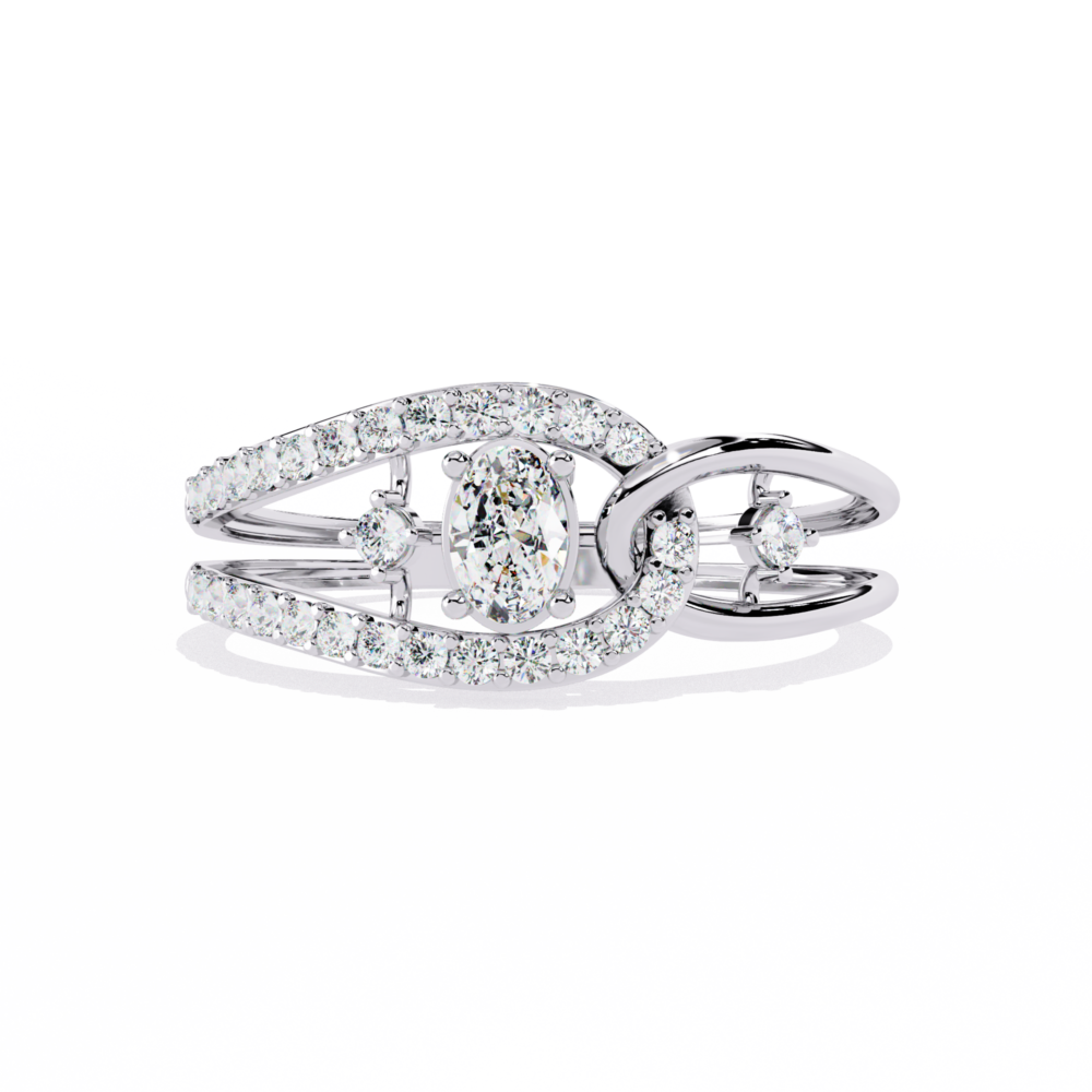Celestia Round Oval Round RINGS - Image 3