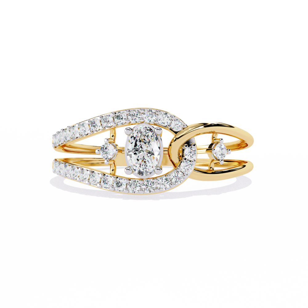 Celestia Round Oval Round RINGS - Image 5