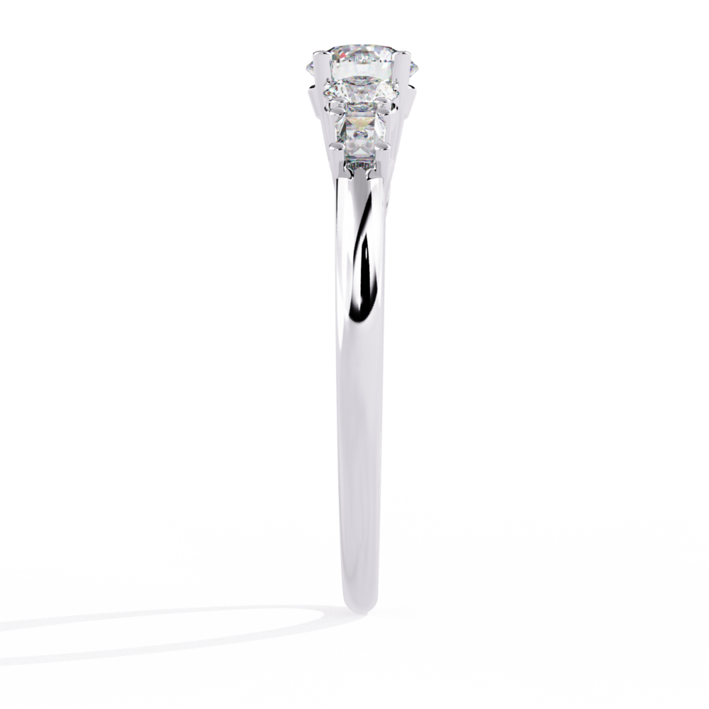 Valentina Round Custom Baguette RINGS - Image 4