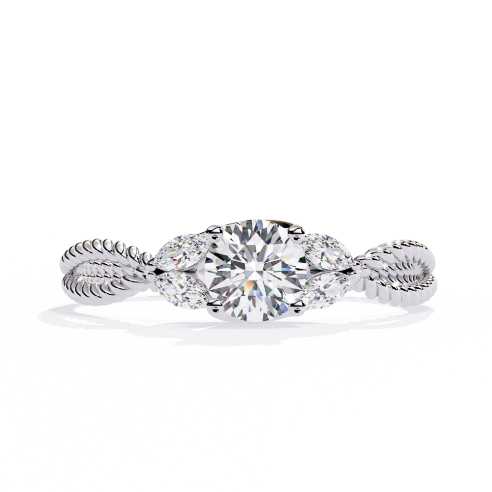 Isolde Marquise Round RINGS - Image 4
