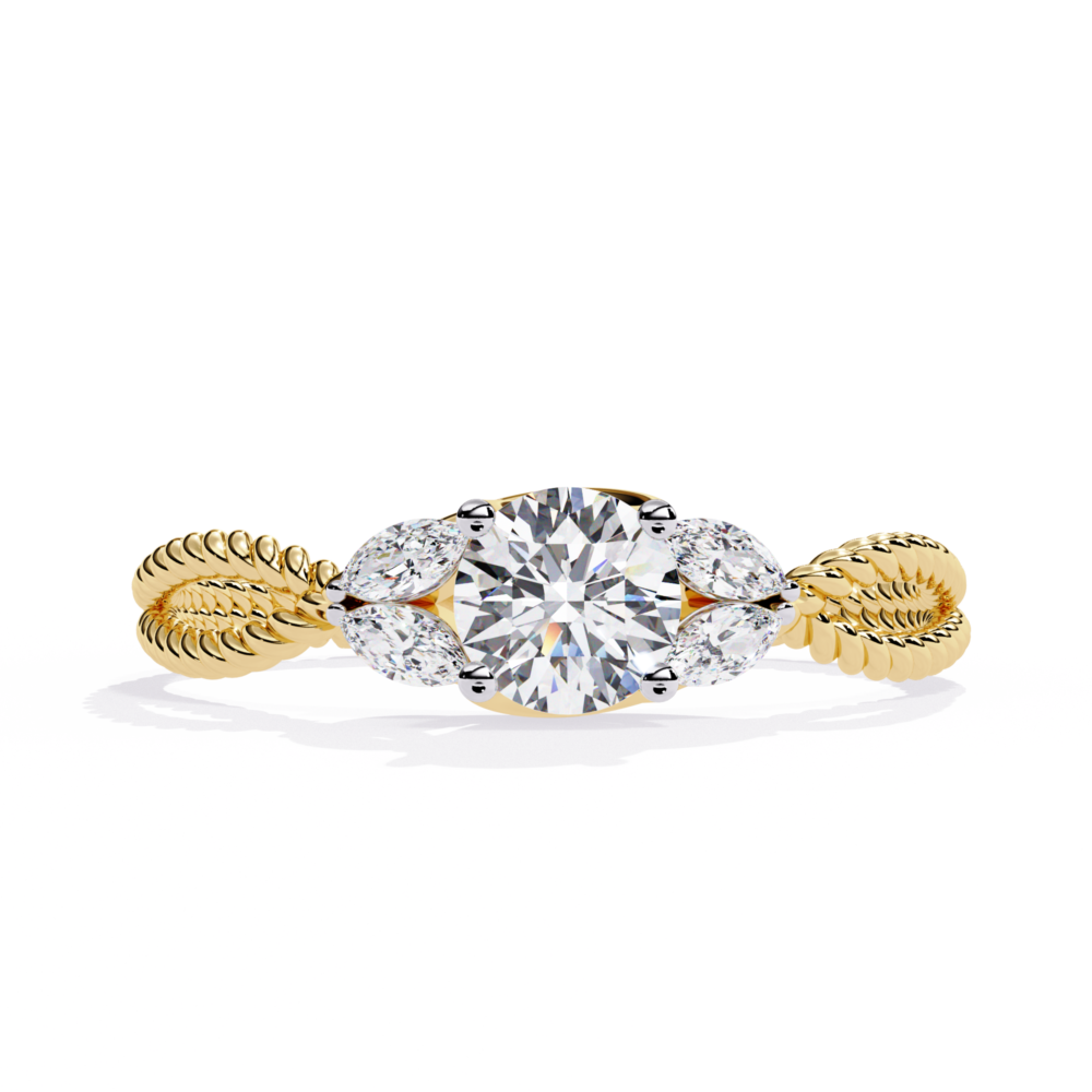 Isolde Marquise Round RINGS - Image 5