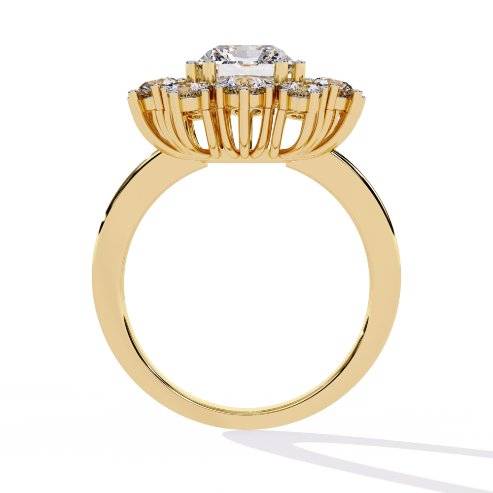 Lianhua Ming Round Radiant RINGS - Image 3