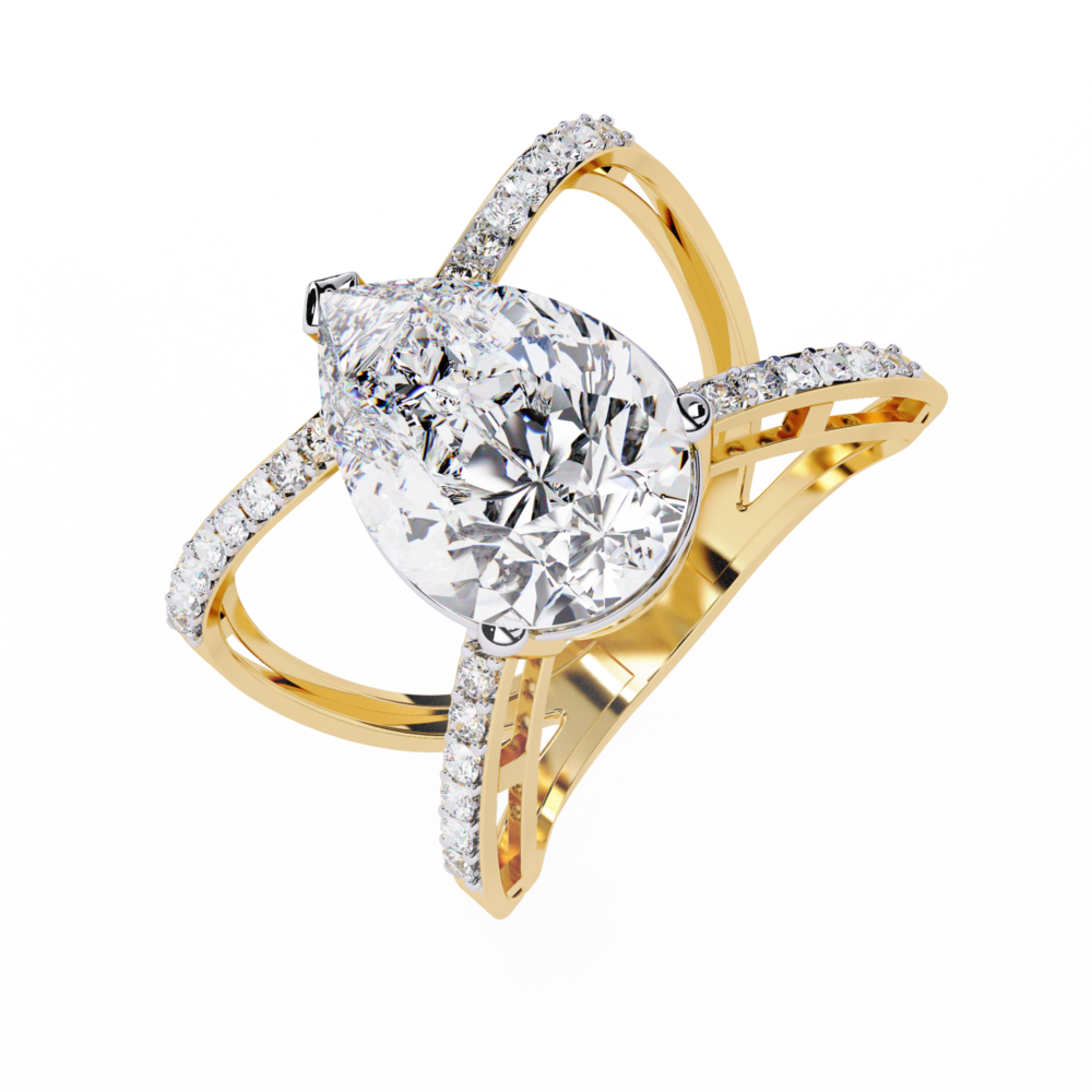 Lillian Star Round Pear RINGS - Image 6
