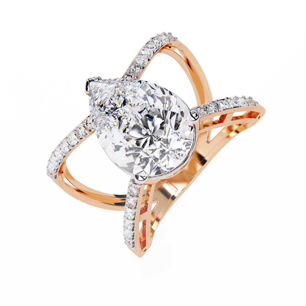 Lillian Star Round Pear RINGS - Image 8