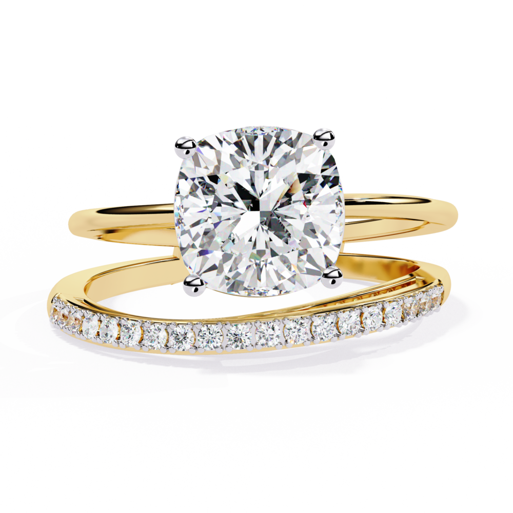 Nerissa Cushion Square Round RINGS - Image 5